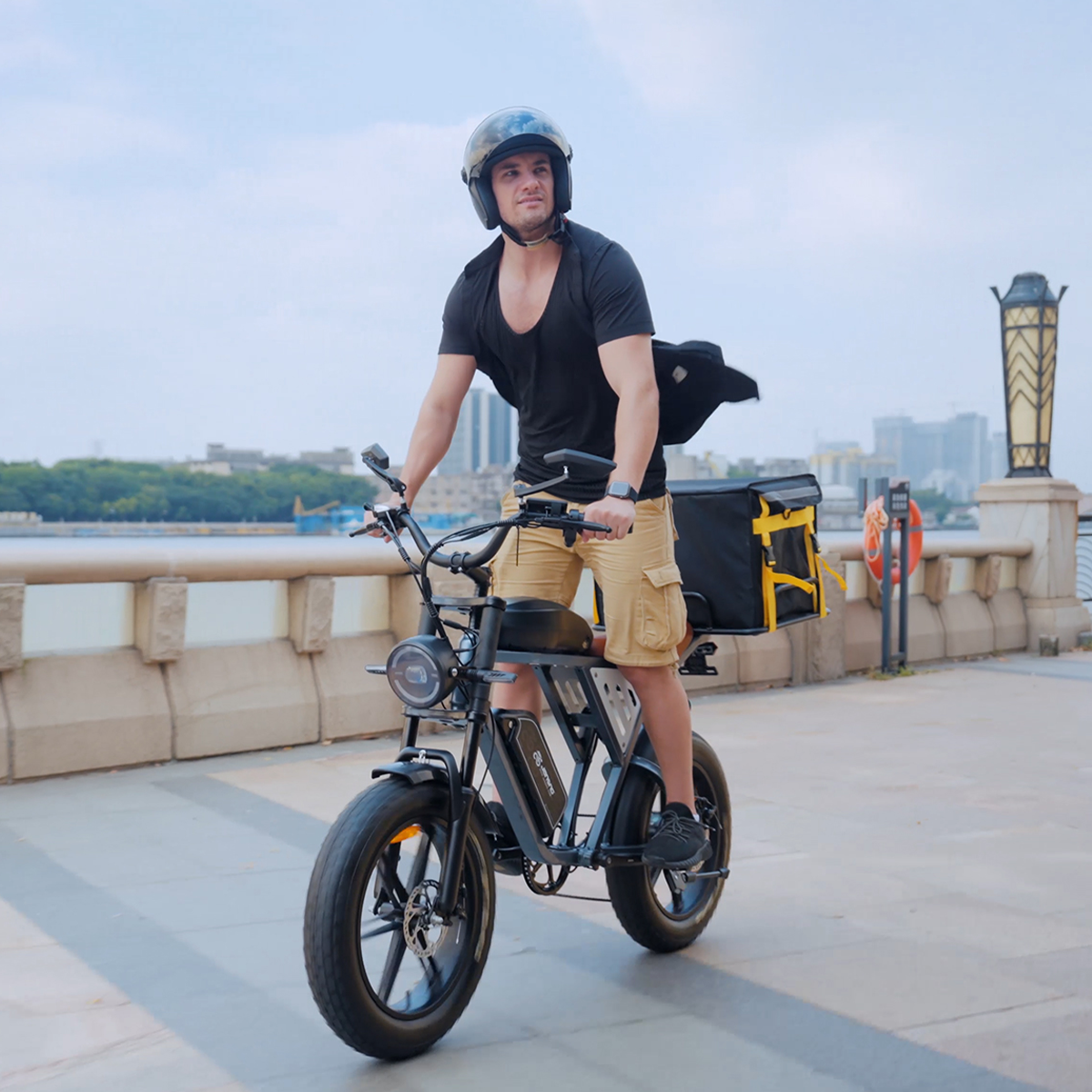 The Jansno X70 – Perfect for Couriers and Food Delivery Riders