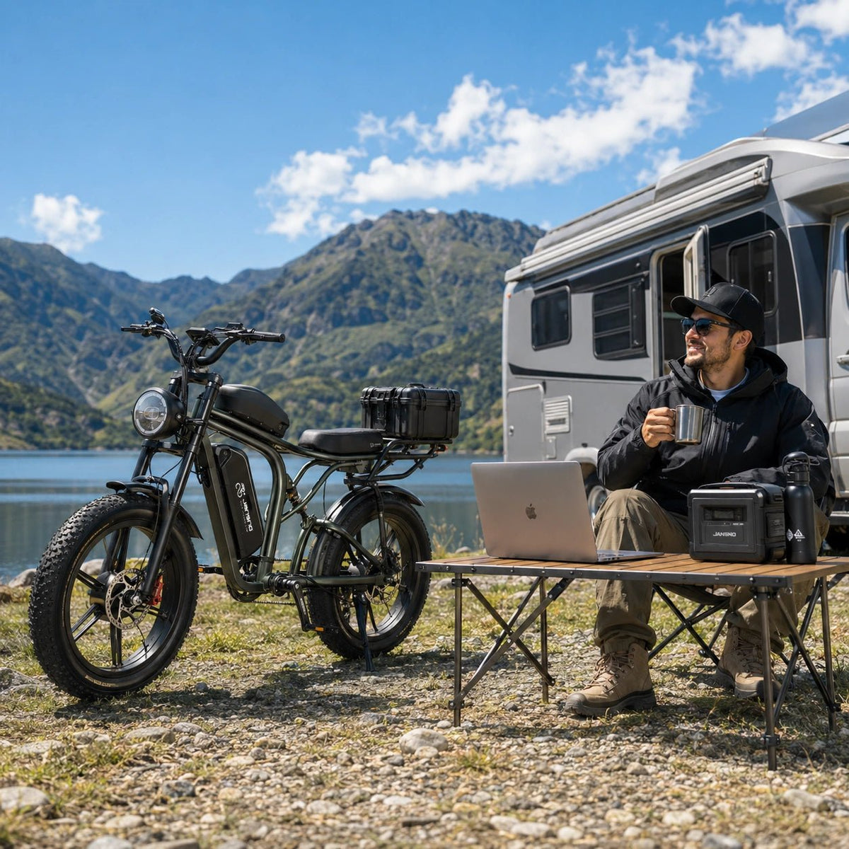 JANSNO X80 All-Terrain Fat Tire Electric Bike - Pre-sale(7.29) - Jansno Ebike UKE-bike