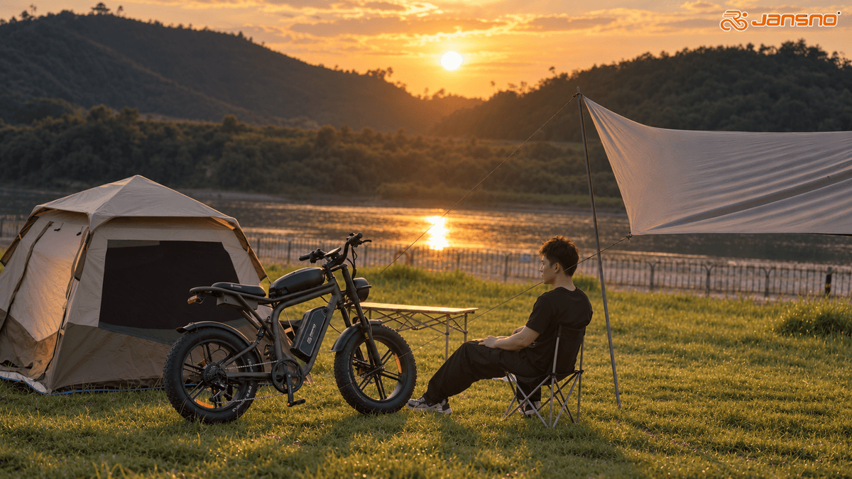 Discover the Jansno X80: Your Guide to Electric Bike Camping in the UK - Jansno Ebike UK