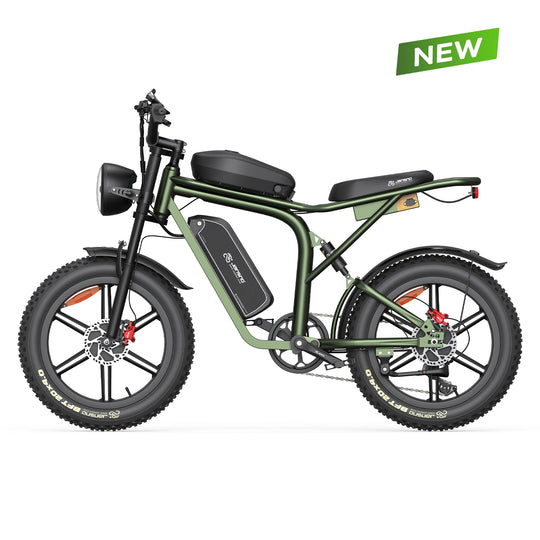 JANSNO X80 All-Terrain Fat Tire Electric Bike - New Arrival