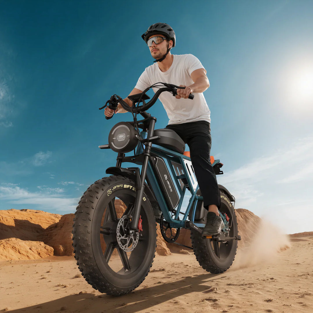JANSNO X70 LONG-RANGE FAT TYRE ELECTRIC BIKE