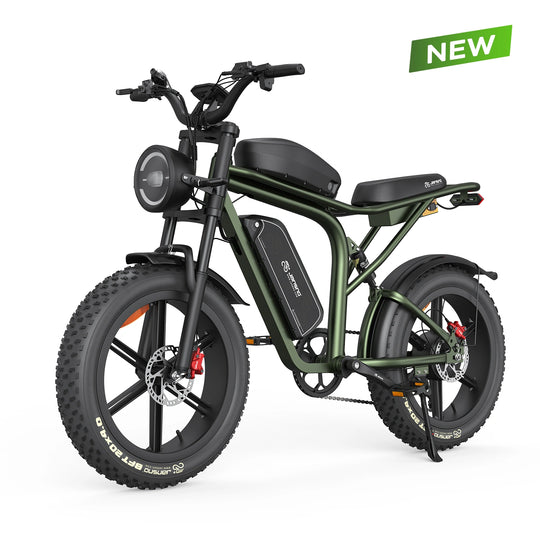 JANSNO X80 All-Terrain Fat Tire Electric Bike - New Arrival