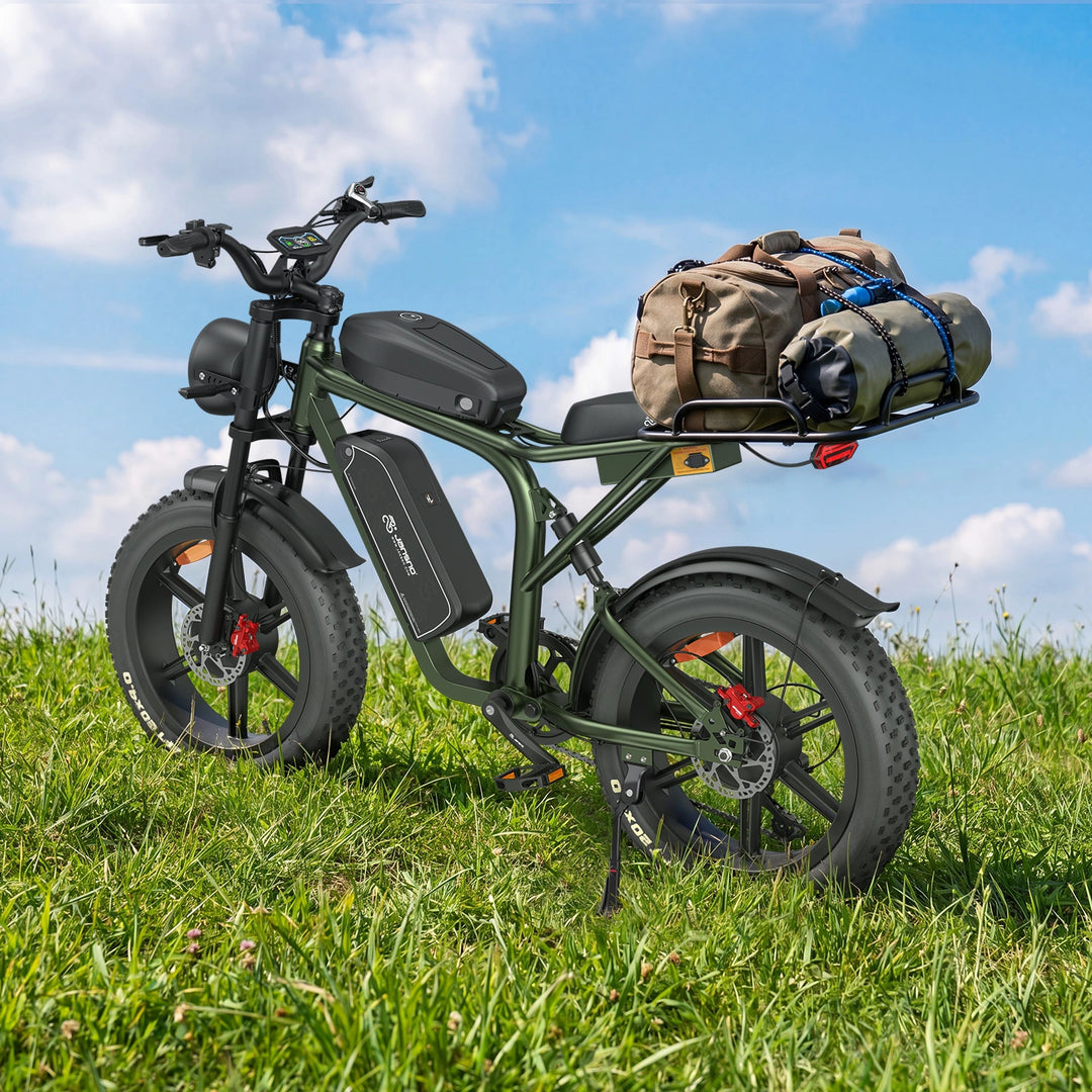 JANSNO X80 All-Terrain Fat Tire Electric Bike - New Arrival