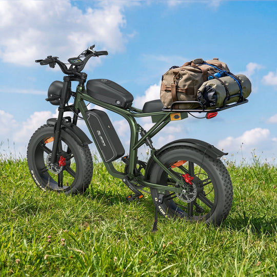 JANSNO X80 All-Terrain Fat Tire Electric Bike - New Arrival