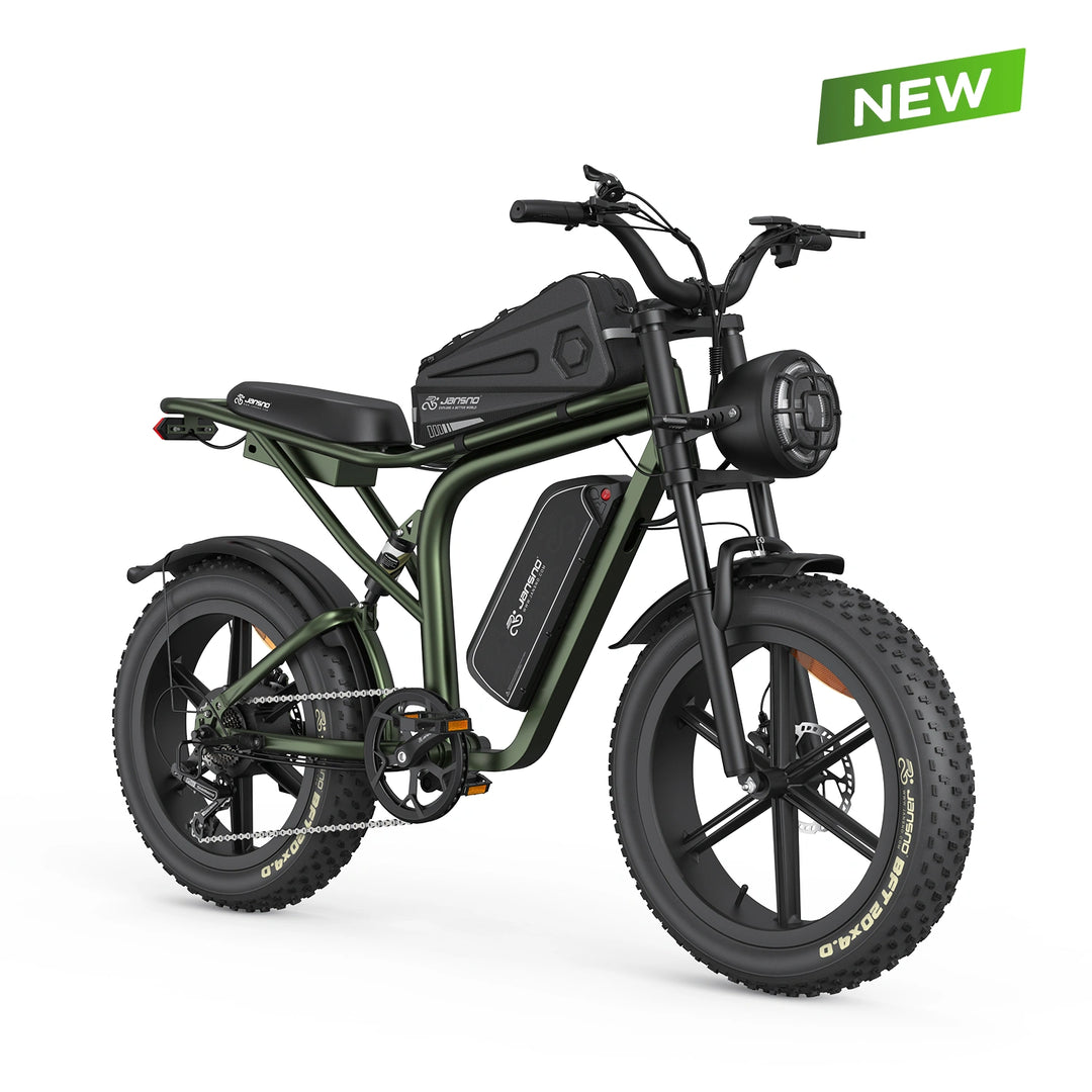 JANSNO X80 All-Terrain Fat Tire Electric Bike - New Arrival