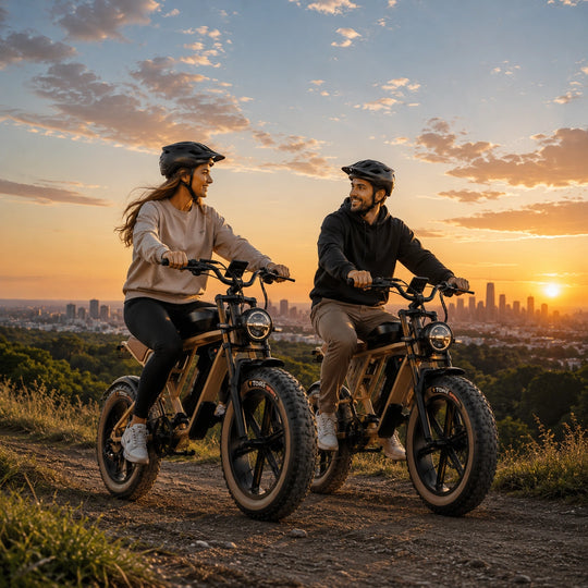 JANSNO X70 LONG-RANGE FAT TYRE ELECTRIC BIKE