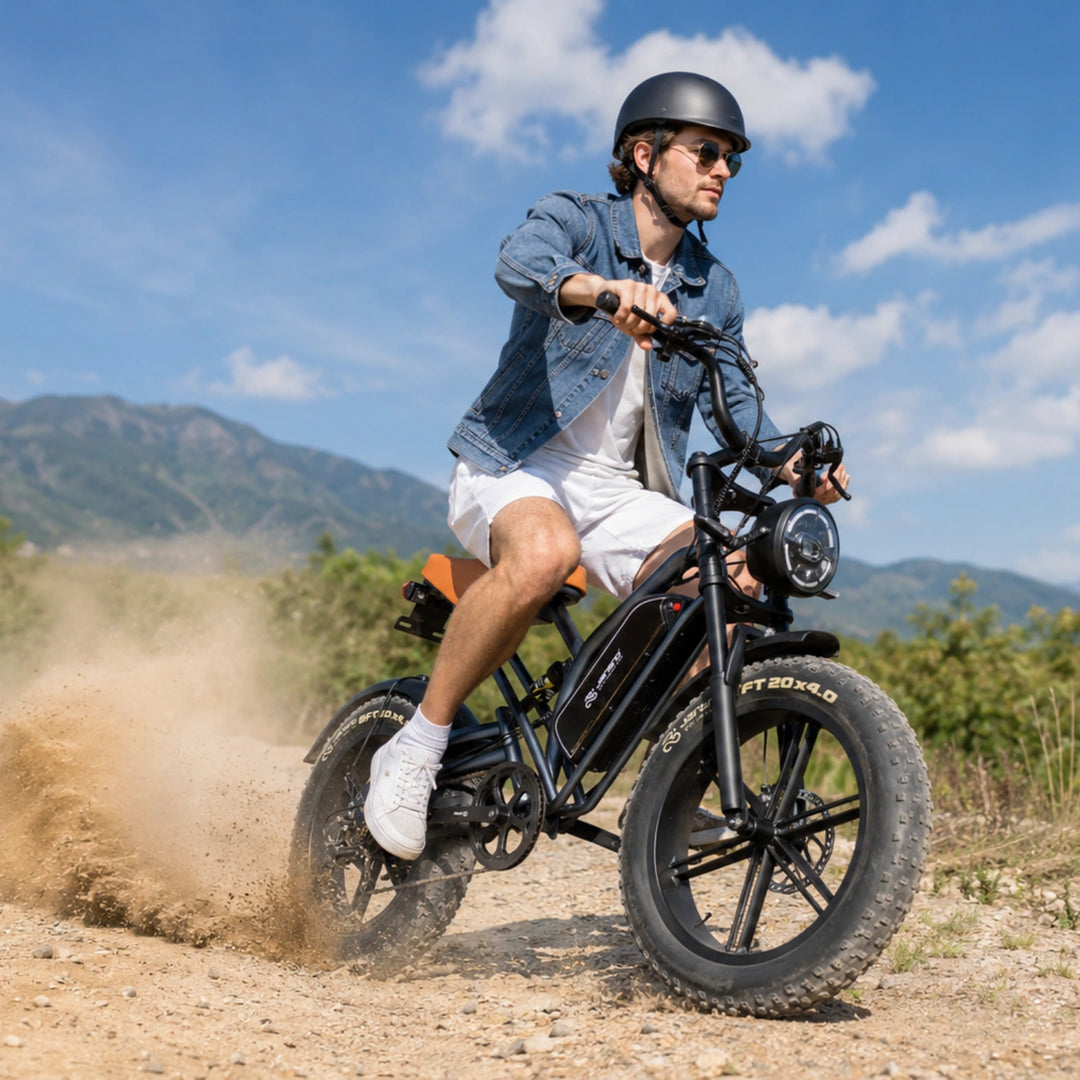 JANSNO X50 Fat Tyre Electric Bike