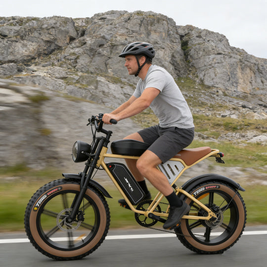 JANSNO X70 LONG-RANGE FAT TYRE ELECTRIC BIKE