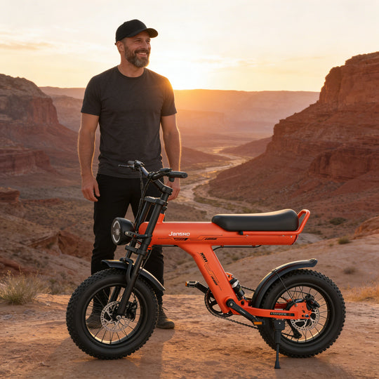 JANSNO X90 Electric Bike For Commuting