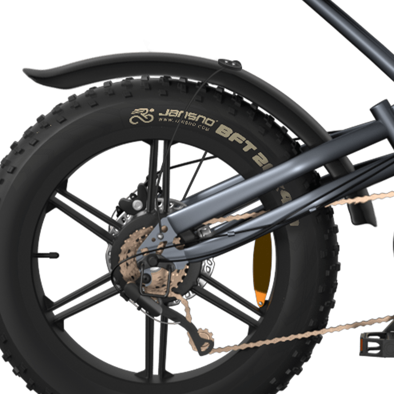 Extended Fender Set Fit For Jansno Electric Bike - Jansno Ebike UKE-bike Accessories