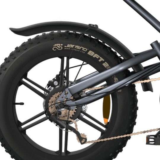 Extended Fender Set Fit For Jansno Electric Bike - Jansno Ebike UKE-bike Accessories