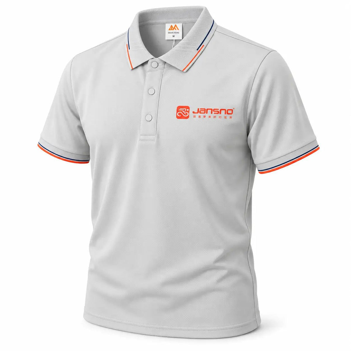 JANSNO Premium Cotton Polo Shirt - Jansno Ebike UK