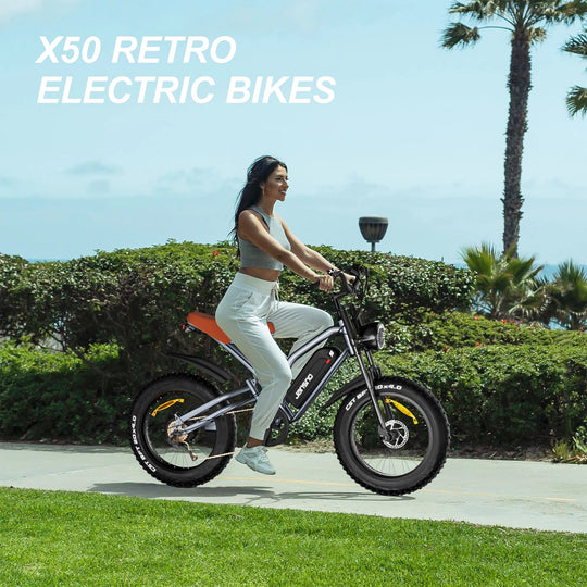 JANSNO X50 Fat Tire Electric Bike - Jansno Ebike UKE-bike