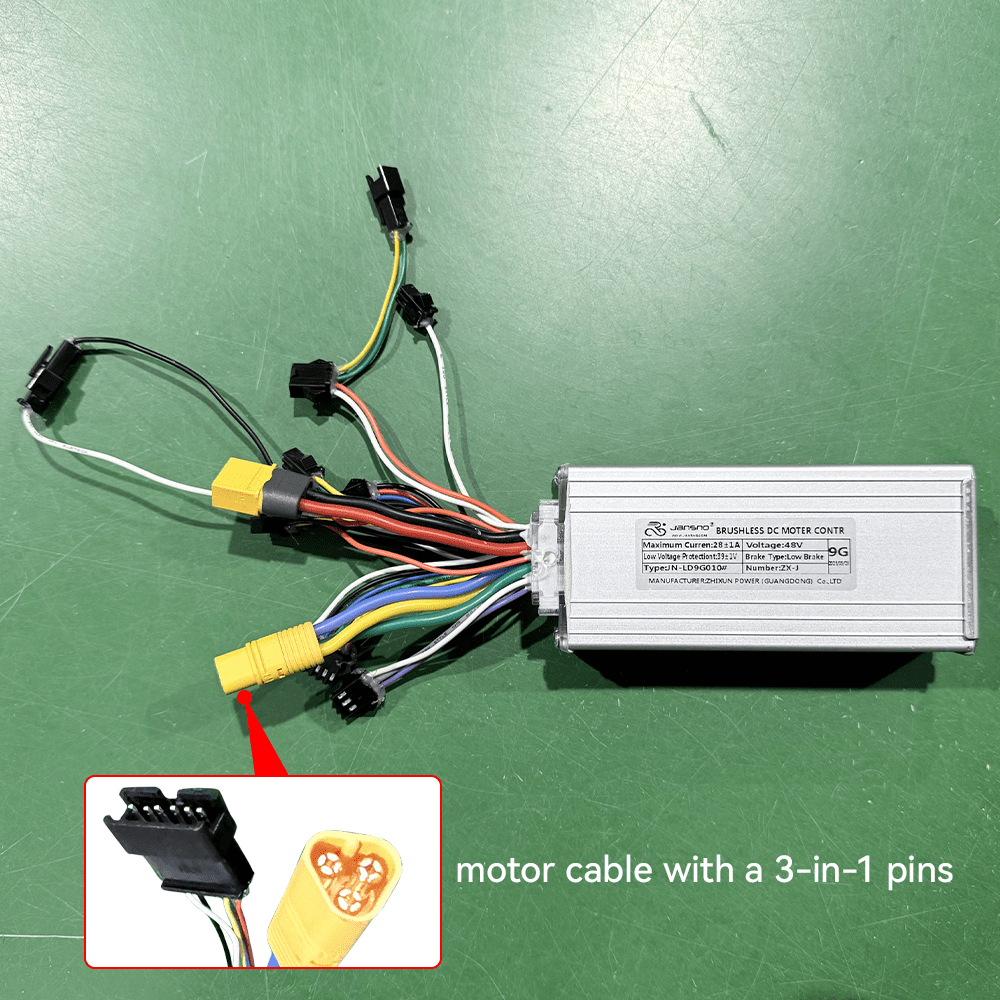 Jansno X50/ X60/ X70/X90 Electric Bike 48V Brushless Motor Controller - Jansno Ebike UKE-bike Accessories