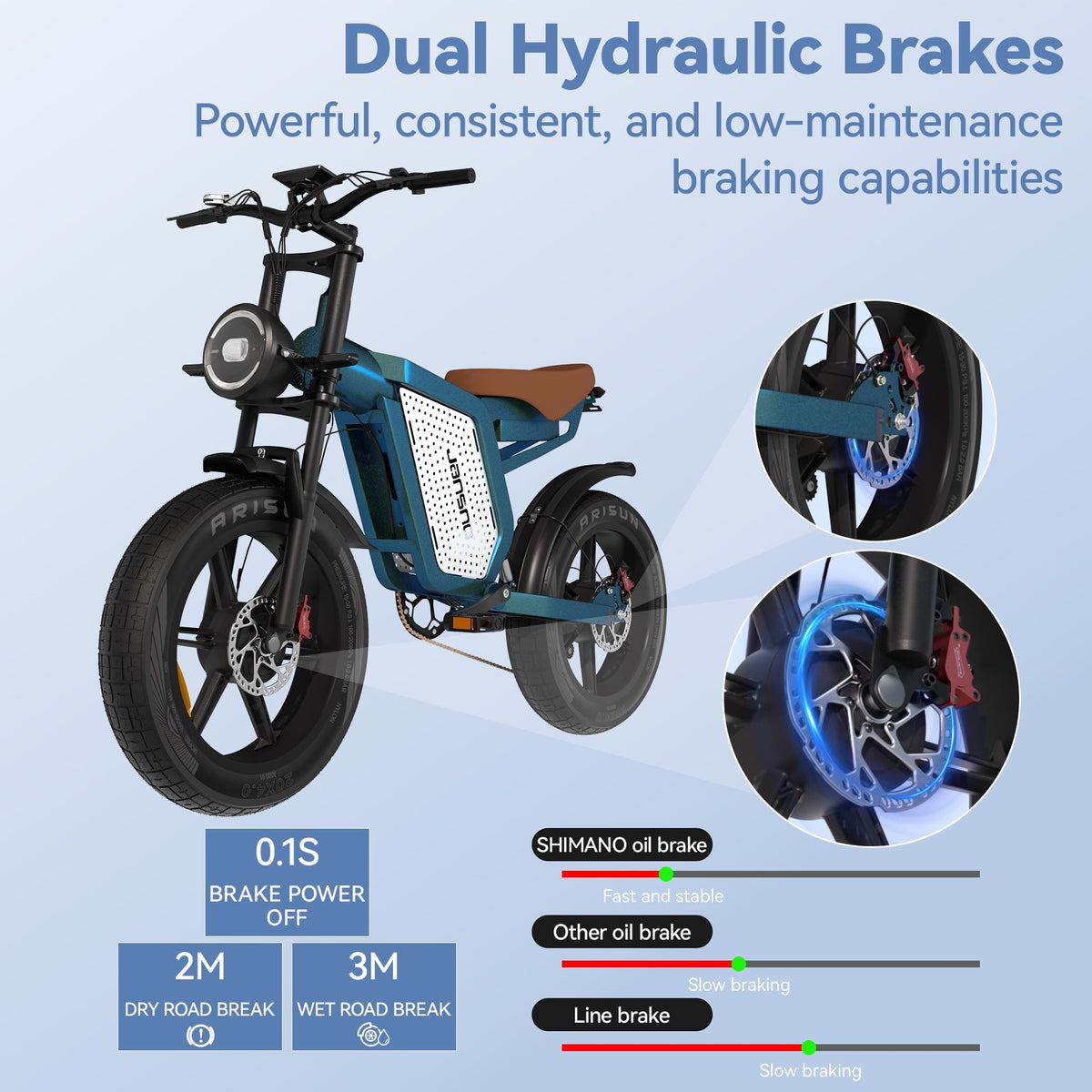 JANSNO X60 Electric Bike Dual Motor All-Wheel Drive - Jansno Ebike UKE-bike
