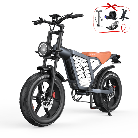 JANSNO X60 Electric Bike Dual Motor All-Wheel Drive - Jansno Ebike UKE-bike