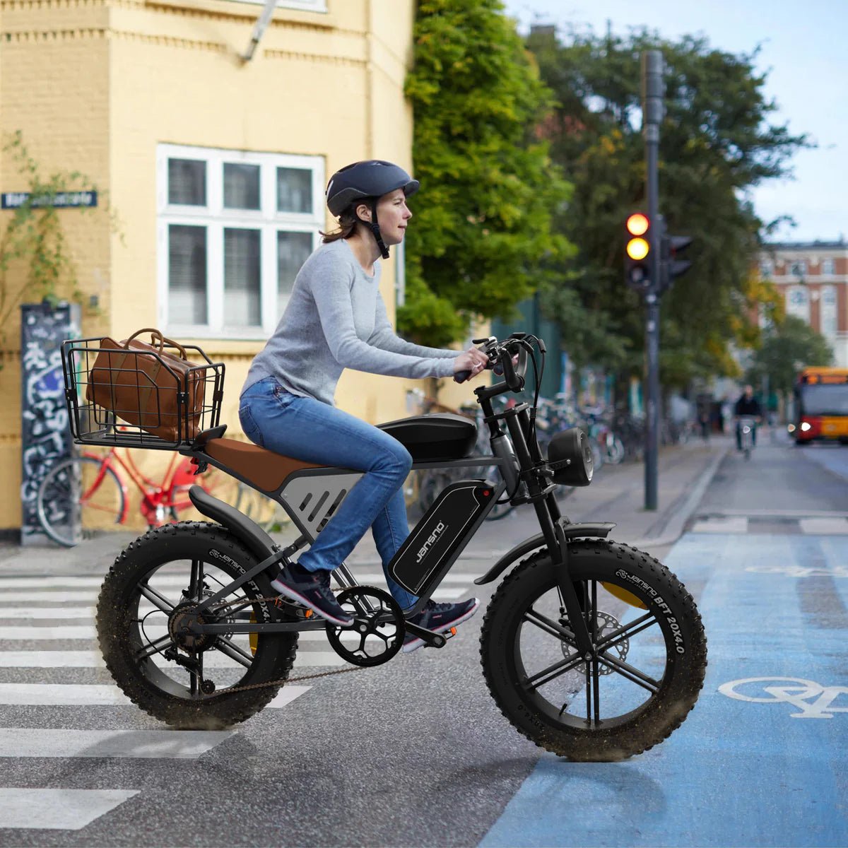 JANSNO X70 Dual Battery Electric Bike - Jansno Ebike UKE-bike