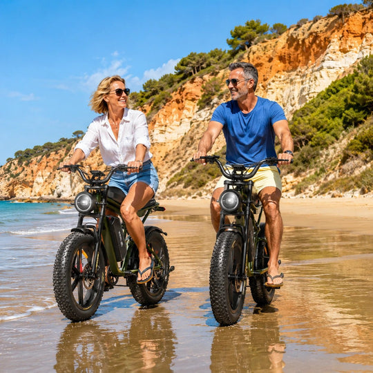 JANSNO X80 All-Terrain Fat Tire Electric Bike - Pre-sale（7.29） - Jansno Ebike UKE-bike