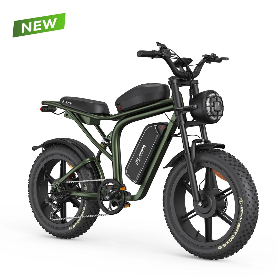 JANSNO X80 All-Terrain Fat Tire Electric Bike - Pre-sale（7.29） - Jansno Ebike UKE-bike