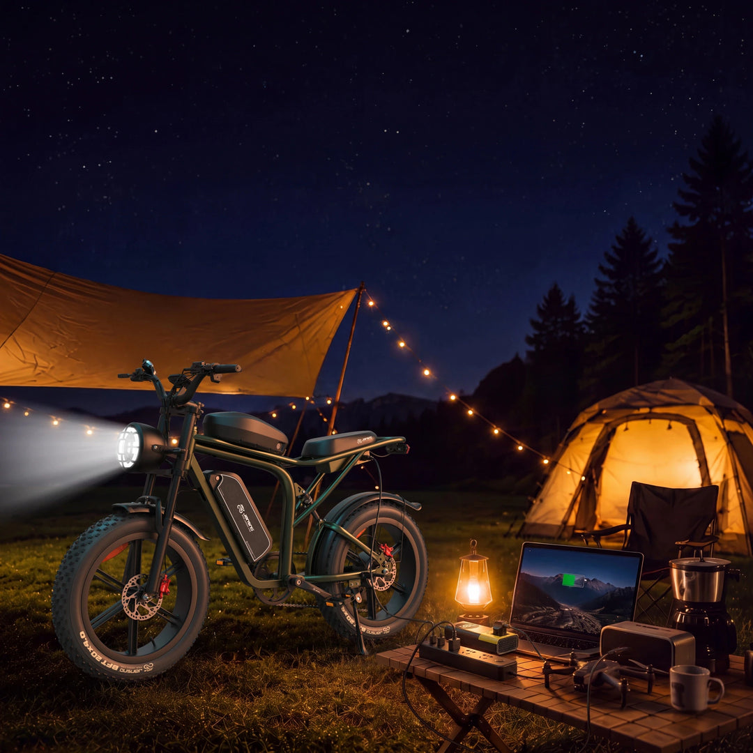 JANSNO X80 All-Terrain Fat Tire Electric Bike - Pre-sale（7.29） - Jansno Ebike UKE-bike