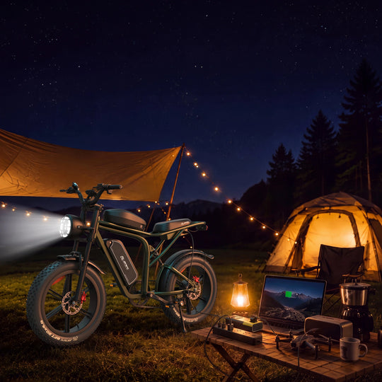 JANSNO X80 All-Terrain Fat Tire Electric Bike - Pre-sale（7.29） - Jansno Ebike UKE-bike