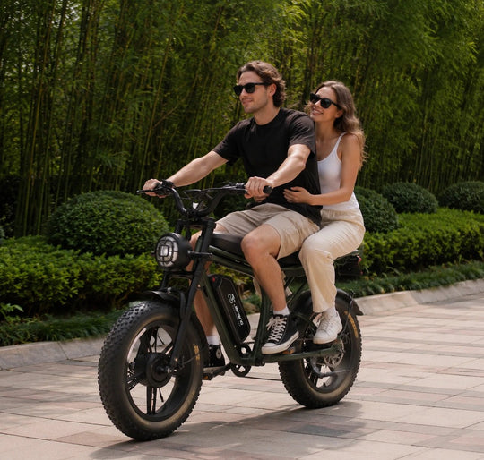 JANSNO X80 All-Terrain Fat Tire Electric Bike - Pre-sale（7.29） - Jansno Ebike UKE-bike