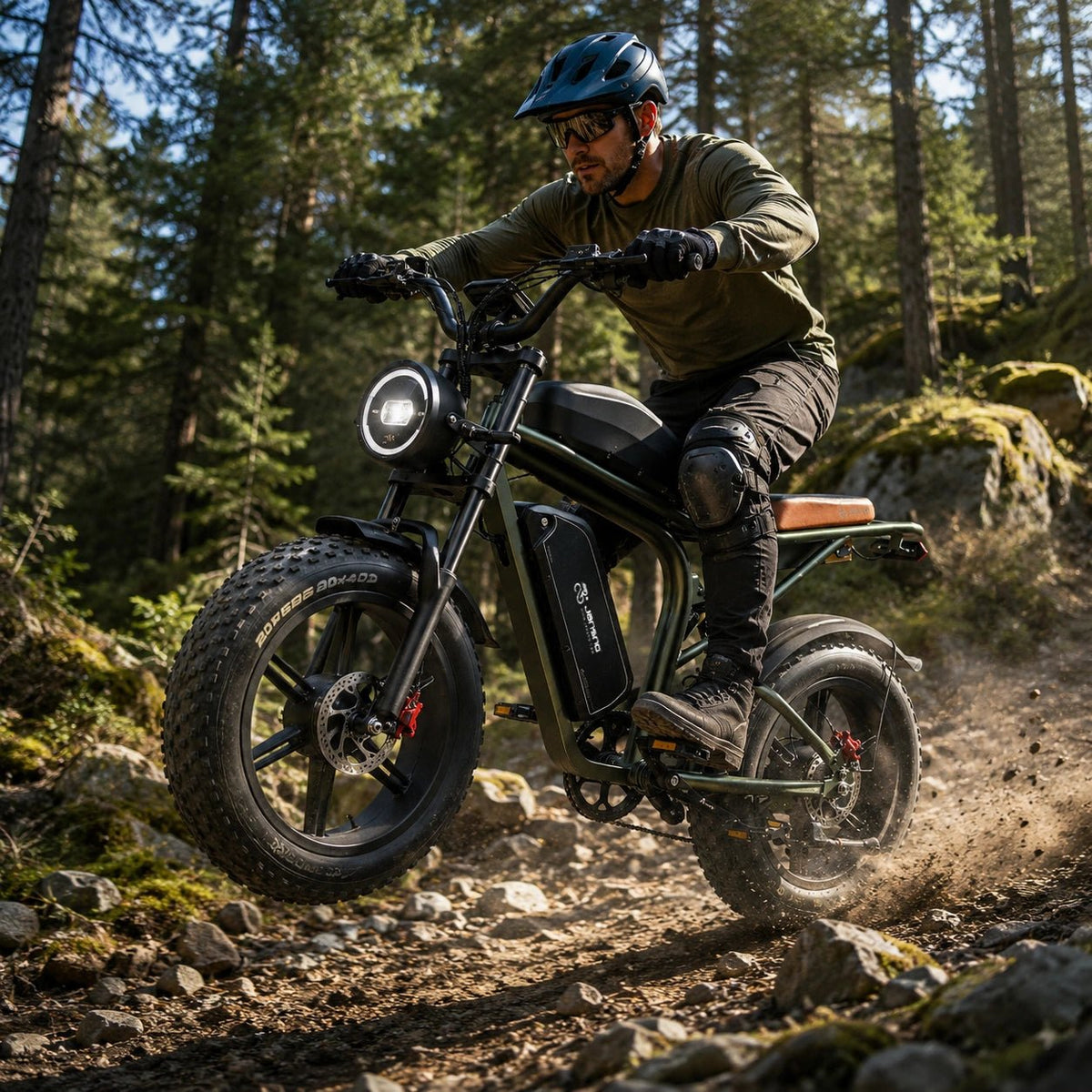 JANSNO X80 All-Terrain Fat Tire Electric Bike - Pre-sale（7.29） - Jansno Ebike UKE-bike