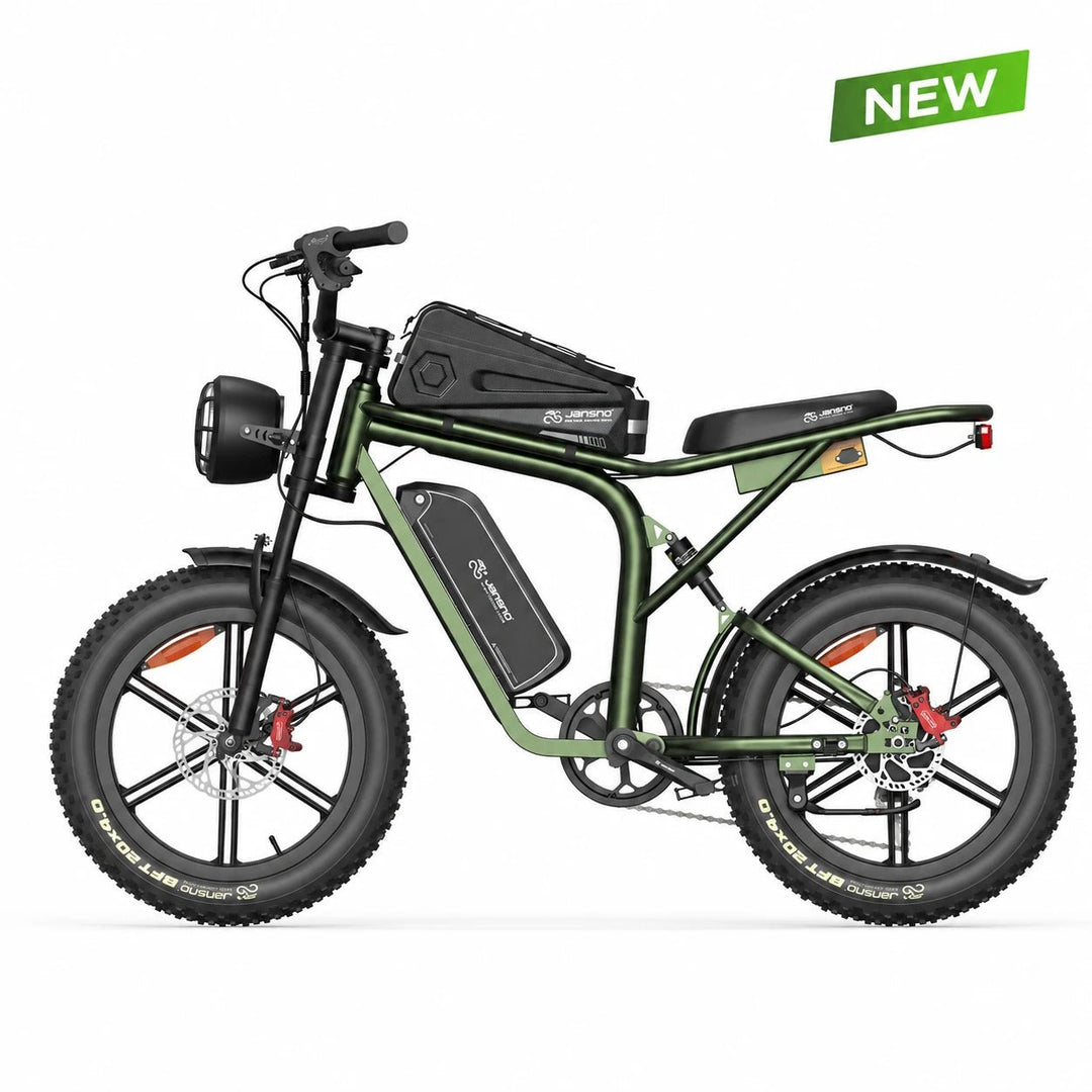 JANSNO X80 All-Terrain Fat Tire Electric Bike - Jansno Ebike UKE-bike