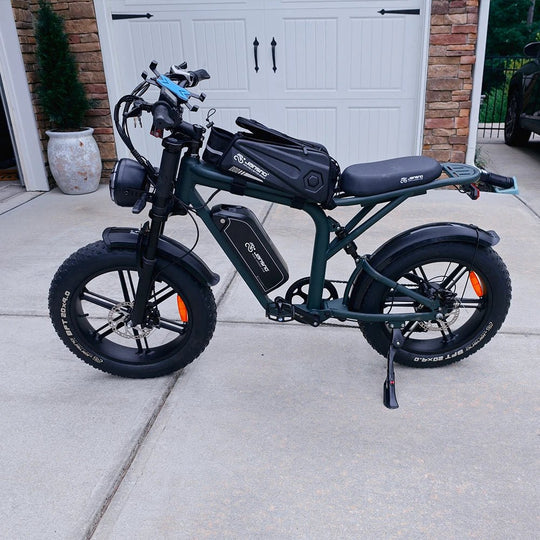 JANSNO X80 All-Terrain Fat Tire Electric Bike - Jansno Ebike UKE-bike