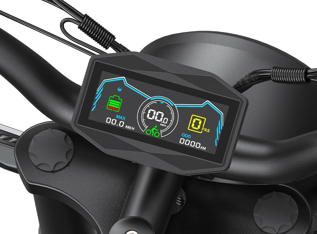 Jansno X80 LCD screen Display, NFC unlock, Compatible with X50/ X60/ X70 - Jansno Ebike UKE-bike Accessories