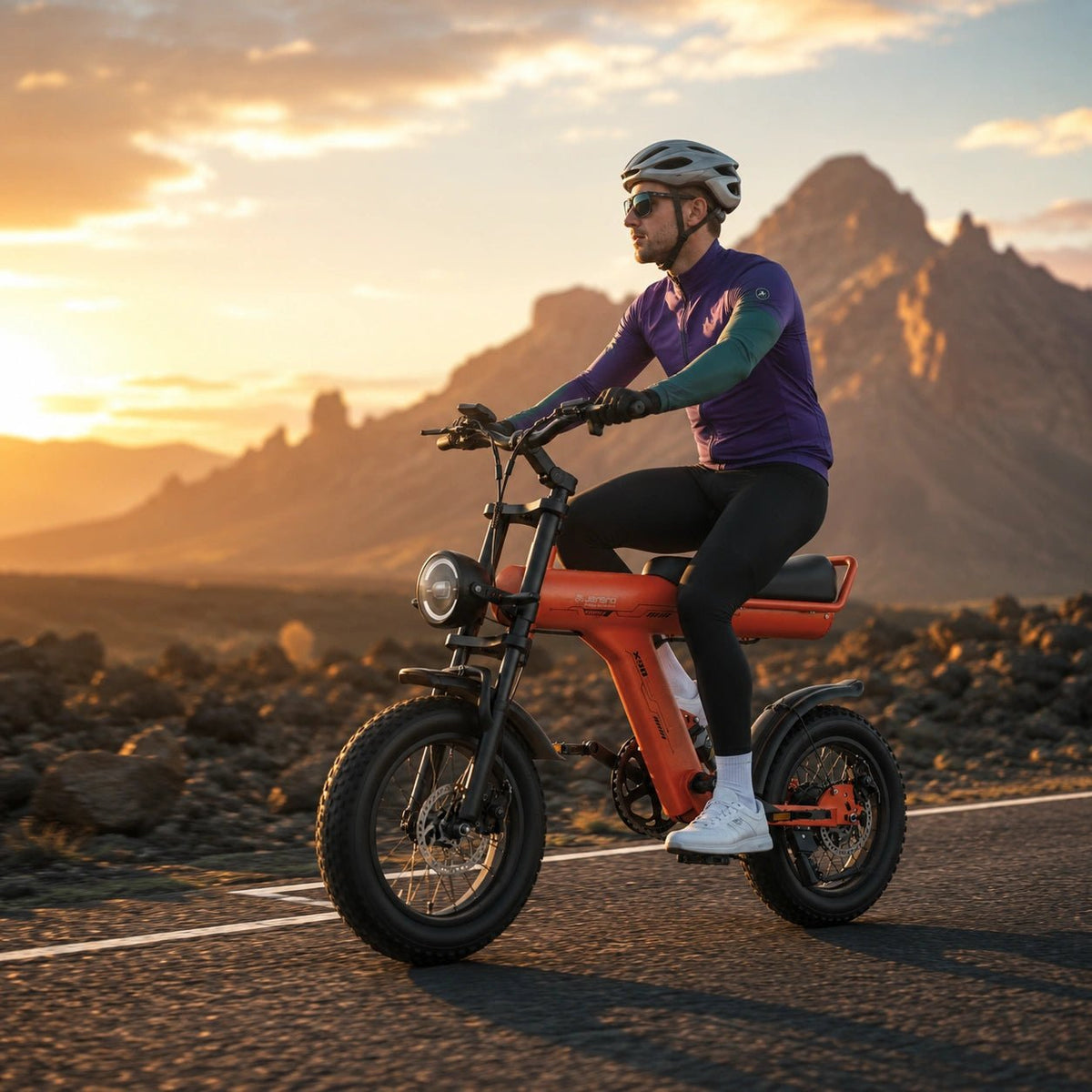 JANSNO X90 Off-Road Fat Tire E-Bike - Jansno Ebike UKE-bike