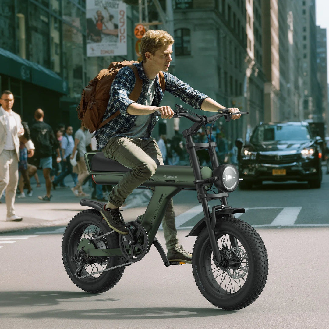 JANSNO X90 Off-Road Fat Tire E-Bike - Jansno Ebike UKE-bike
