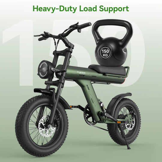 JANSNO X90 Off-Road Fat Tire E-Bike - Jansno Ebike UKE-bike