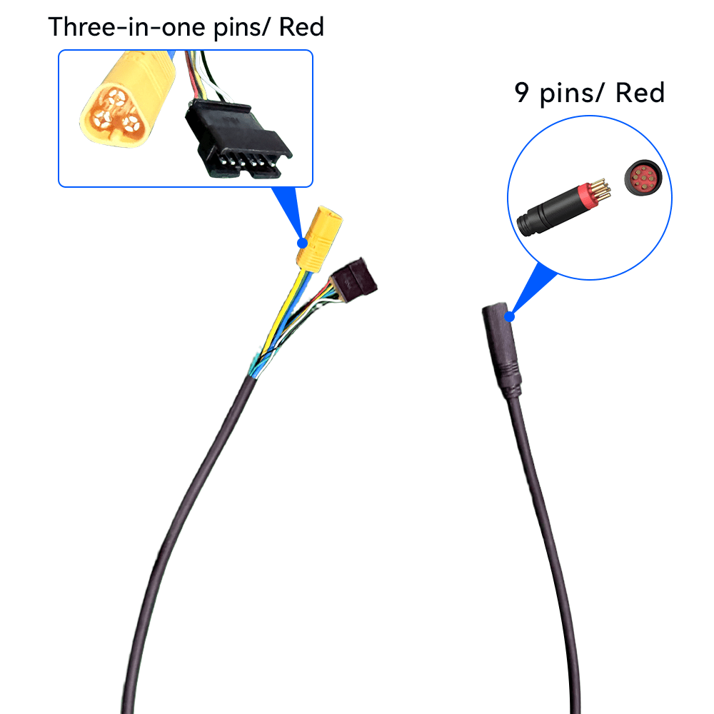 Motor Wire Fit For Jansno X50/ X60/ X70 Electric Bikes - Jansno Ebike UKE-bike Accessories