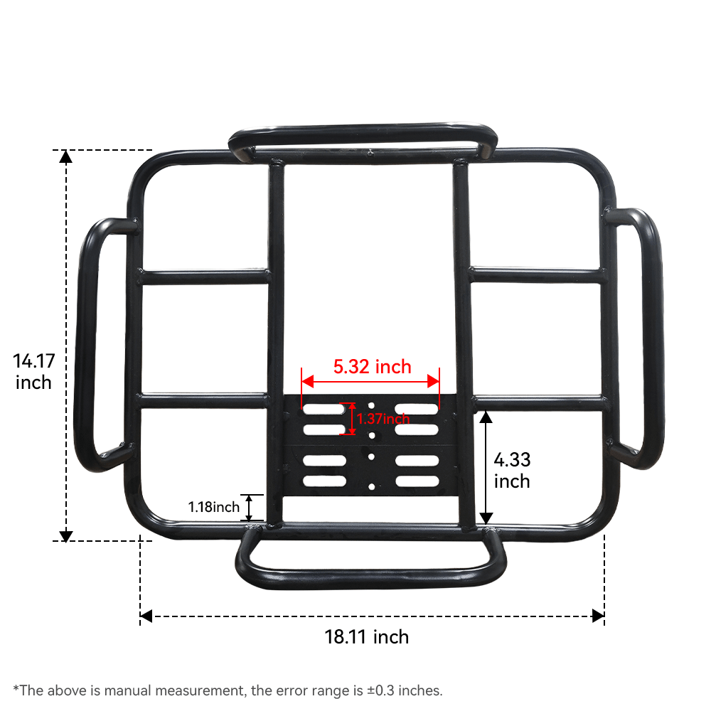Rear Luggage Rack For Jansno X70/X60 - Jansno Ebike UKE-bike Accessories