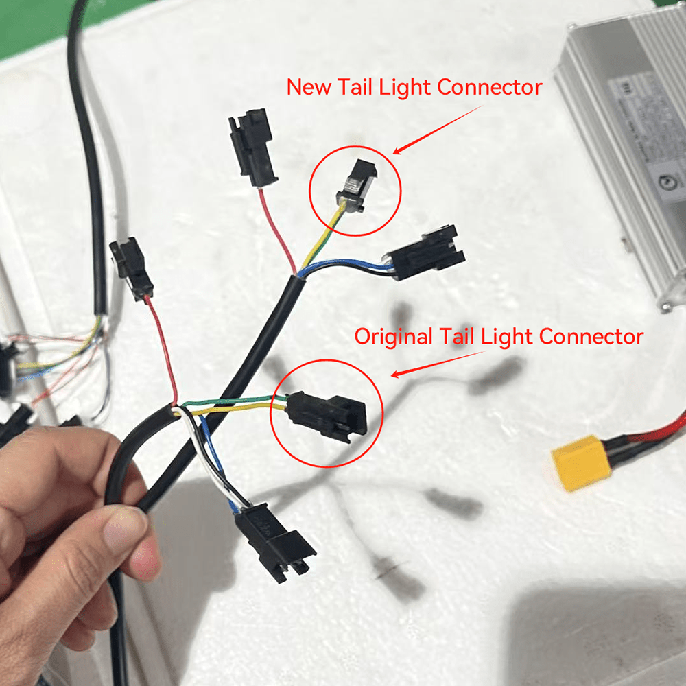 Taillight For JANSNO Electric Bikes - Jansno Ebike UKE-bike Accessories